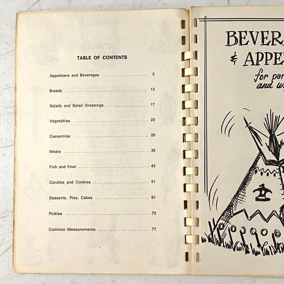 COPY - Big Chief Cookbook Spiral Bound Vintage 80s - Picture 4 of 8